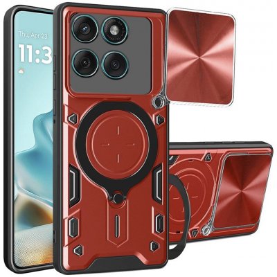 Techsuit CamGuard Pro Motorola Edge 60 / Edge 60 Fusion Červená – Sleviste.cz