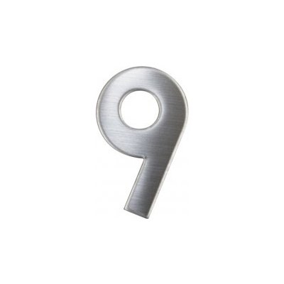 RICHTER CZECH Číslice a písmena Richter RN.75L.nerez číslo: 9 – Hledejceny.cz