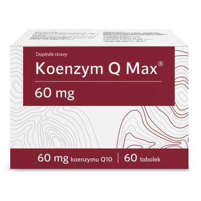 Koenzym Q Max 60 mg 60 kapslí – Hledejceny.cz