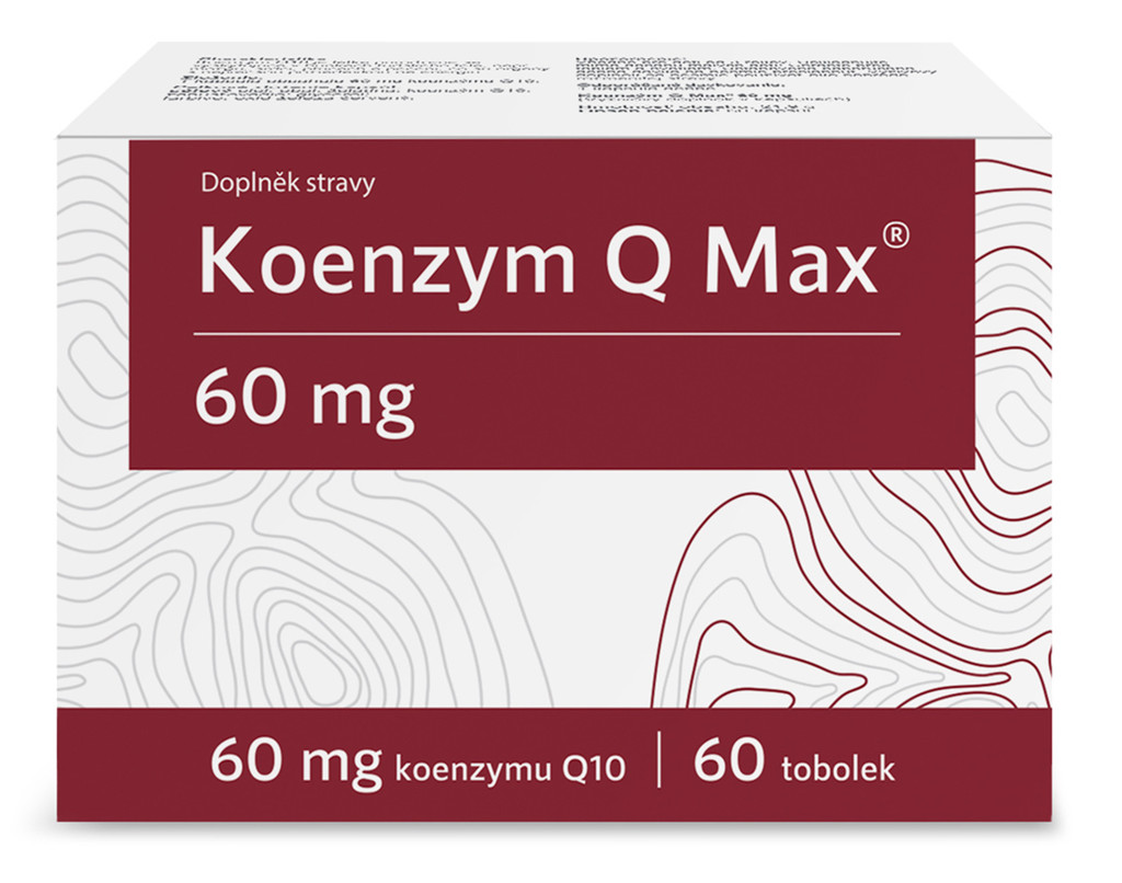 Koenzym Q Max 60mg 60 kapslí