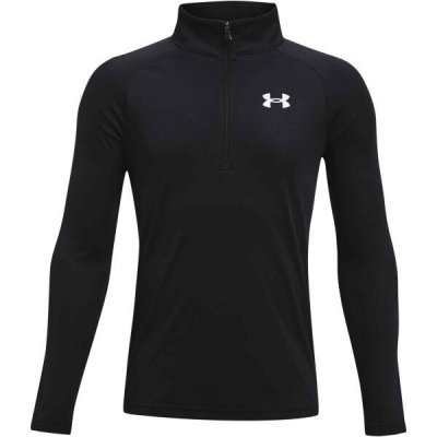 Under Armour Tech 2.0 1/2 zip chlapecké triko s dlouhým rukávem černá – Zboží Dáma