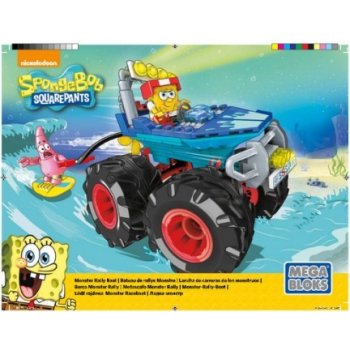 MEGA BLOKS SPONGE BOB RALLY BOAT