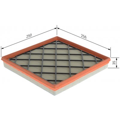 Vzduchový filtr BOSCH F 026 400 351 (F026400351) – Hledejceny.cz
