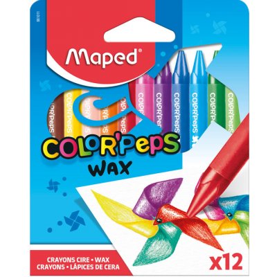 Maped Voskovky Color'Peps Wax 12 barev