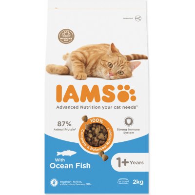 Iams for Vitality Cat Adult Ocean Fish 2 kg