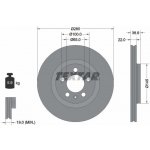 Brzdový kotouč TEXTAR 92082305 | Zboží Auto