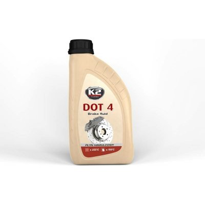 K2 Brzdová kapalina DOT 4 500 ml – Zbozi.Blesk.cz