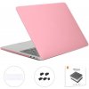 Brašna na notebook ENKAY 79012 CRYSTAL SET Ochranná sada pro Macbook Pro 16" A2141 růžová