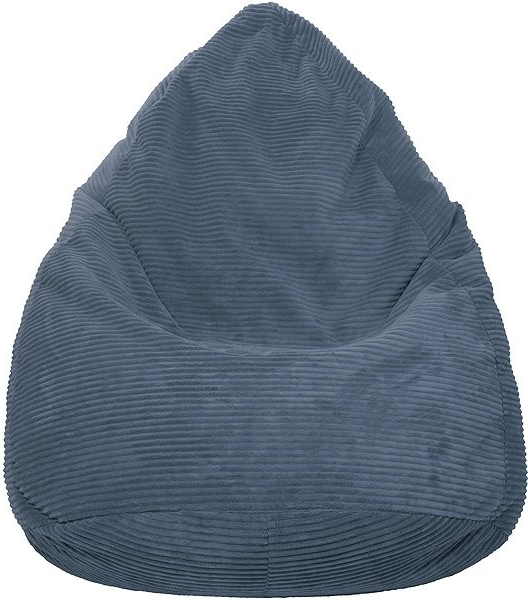TopKing Sedací vak manšestr Lincoln granátový 125 cm