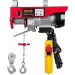 DEGET Elektrický lanový naviják 230V 125/250 KG, Verke V06050, Barvy a parametry Červená – Zboží Mobilmania