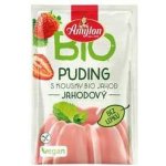 Amylon puding jahodový bez lepku Bio 40 g – Zbozi.Blesk.cz