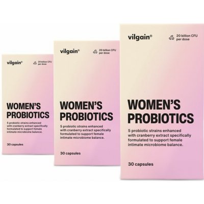 Vilgain Probiotika pro ženy 30 kapslí – Hledejceny.cz