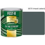 Barvy a laky Hostivař FEST B FESTB S2141-0570 ZEL.TMAVÁ 0.8 KG – Sleviste.cz
