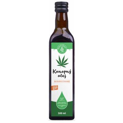 Zelená Země BIO konopný olej 500ml – Zboží Mobilmania