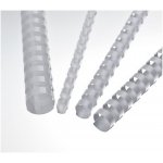 Eurosupplies vázací hřbety plastové A4 12,5 (12) mm bílé 100 ks – Zboží Živě