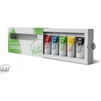 Fractal Colors Fractal Colors Colors Sada gelových barev 5 x 12 g – Zboží Mobilmania