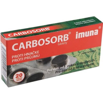 Carbosorb 320 mg 20 tablet