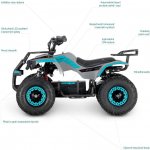 LAMAX eTiger ATV50S Blue – Hledejceny.cz