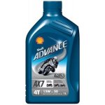 Shell Advance 4T AX7 15W-50 1 l – Sleviste.cz