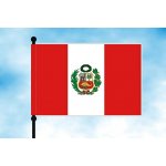 LIBEA, s.r.o. Peru stolní vlaječka Uchycení: Dutinka (pro nasunutí) – Hledejceny.cz