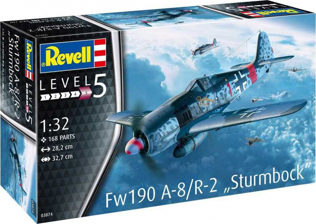 Revell Fw190 A-8 Sturmbock 03874 1:32