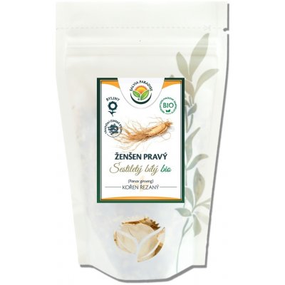 Salvia Paradise Ženšen pravý bílý 6letý krájený BIO 500 g – Zboží Dáma