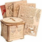 EscapeWelt 3D dřevěná skládačka Secret Lock Box – Zboží Dáma