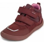 Protetika dívčí celoroční boty s membránou Barefoot BANET Bordo červená – Zbozi.Blesk.cz