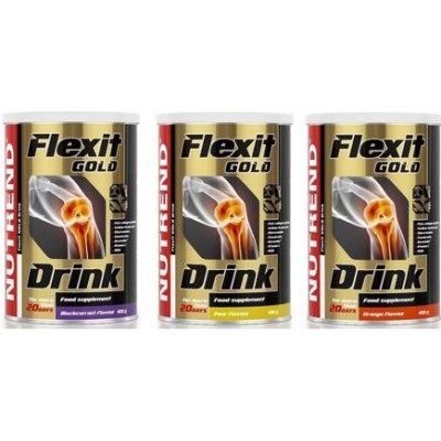 Nutrend FLEXI gold drink černý rybíz 400 g