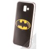 Pouzdro a kryt na mobilní telefon Samsung Pouzdro DC Comics Batman 023 TPU ochranné silikonové s motivem Samsung Galaxy J6 Plus 2018 černé