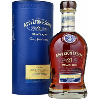 Appleton Estate 21y 43% 0,7 l (holá láhev) – Hledejceny.cz