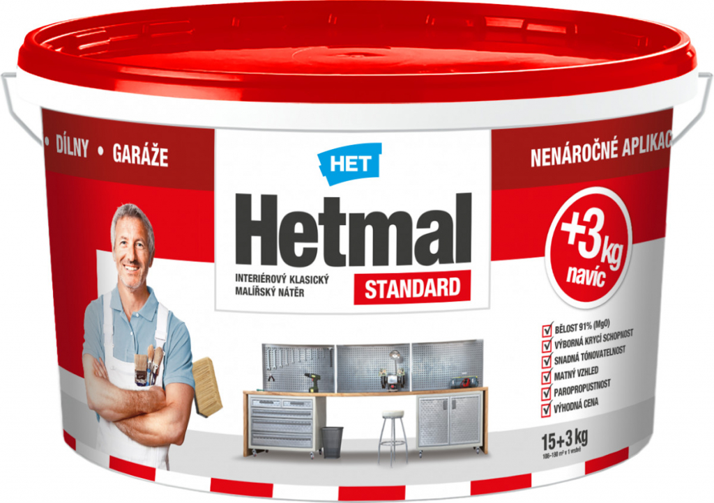 Het HETMAL Standard 15+3 kg