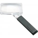 Eschenbach 2642840 ruční lupa zvětšení: 2.25 x Velikost objektivu: (d x š) 80 mm x 40 mm – Zbozi.Blesk.cz