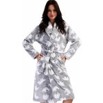 Dámský huňatý delší župan lední medvědi do porodnice 1Z1703 šedá – Sleviste.cz
