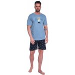 Cornette 326/169 Cool pánské pyžamo krátké modré – Zboží Dáma Cornette 326/169 Cool pánské pyžamo krátké modré – Zboží Dáma
