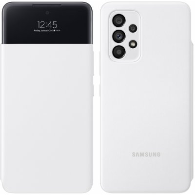 Samsung S View Wallet Cover Galaxy A53 5G bílé EF-EA536PWEGEE – Zboží Mobilmania