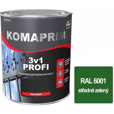 Dulux KOMAPRIM PROFI 3v1/4L RAL 6001 středně zelená