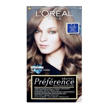 L'Oréal Préferénce 7.1 Island Blond popelavá