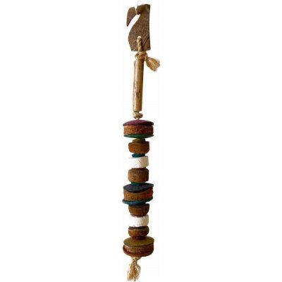 Terra Kokosový závěs se sépiovou kostí 35 x 5 cm – Zboží Dáma