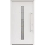 ARON vchodové dveře 3111-2 bílé 100 x 200 cm P – Hledejceny.cz