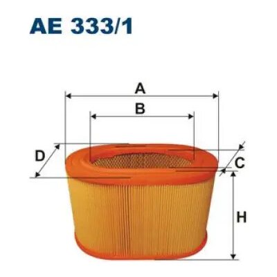 FILTRON Vzduchový filtr AE 333/1 – Hledejceny.cz