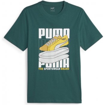 Puma Sneaker pánské tričko zelené