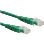 Roline 21.15.2984 UTP patch kat. 6a, LSOH, 0,3m, zelený – Zboží Živě