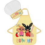 Brandmac Dětská zástěraZajíček Bing a Sula set s čepicí žlutá – Hledejceny.cz