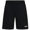 Pánské kraťasy a šortky BOSS x Matteo Berrettini Stretch-Poplin shorts with Contrast Logo black