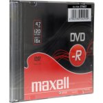 Maxell DVD+R 4,7GB 16x, slim case, 1ks (FA35037746) – Hledejceny.cz