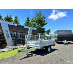 DEBON Sklápěcí přívěs PW 0 ELEKTRO, 250x160x90, nástavba KLEC 60 | Zboží Auto