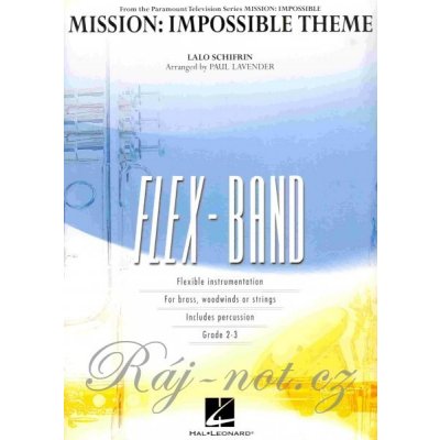 FLEX-BAND MISSION IMPOSSIBLE grade 2-3 / partitura + party – Zboží Mobilmania