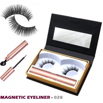 Fair Lashes magnetický set 028 magnetické řasy s magnetickou oční linkou