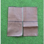 Agrojutex Tkaná mulčovací plachetka 30 x 30 cm hnědá – Zboží Mobilmania